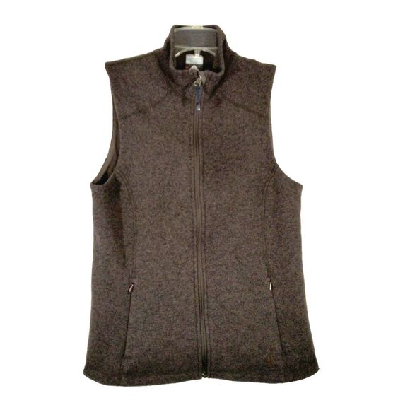 Nike ACG Mens Med Sleeveless Vest Gray Full Zip Pockets Outdoor Athletic - Picture 1 of 5